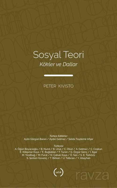 Sosyal Teori - Islık Yayınları
