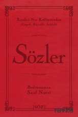 Sözler (Şamua, İki Renk, İthal Termo Deri Cilt Büyük Boy) - Söz Basım Yayın