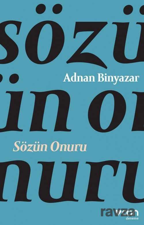 Sözün Onuru - Can Yayınları