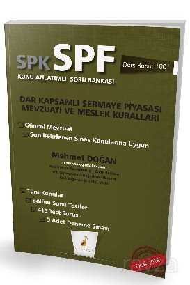 SPK - SPF Dar Kapsamlı Sermaye Piyasası Mevzuatı ve Meslek Kuralları Konu Anlatımlı Soru Bankası 100 - 1