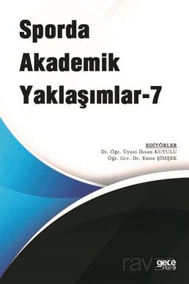 Sporda Akademik Yaklaşımlar 7 - 1