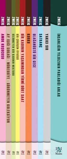 Stefan Zweig Set (10 Kitap) - Panama Yayıncılık