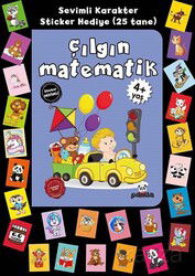 Stickerlı 4+ Yaş Çılgın Matematik - Beyaz Panda Yayınları