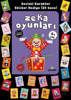 Stickerlı 4+ Yaş Zeka Oyunları - 1