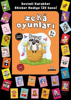 Stickerlı 5+ Yaş Zeka Oyunları - 1