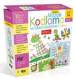 Stickerlı Mozaik Kodlama ve Dikkat Geliştirme 1 - 1