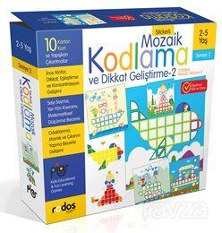 Stickerlı Mozaik Kodlama ve Dikkat Geliştirme 2 - 1