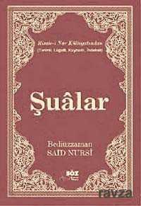 Şualar / Terimli, Lügatlı, Kaynaklı, İndeksli (Çanta Boy) - Söz Basım Yayın