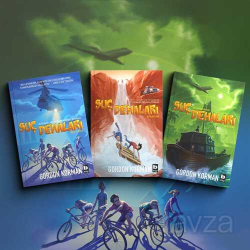 Suç Dehaları Serisi (3 kitap) - Bilgi Yayınevi Çocuk Kitapları