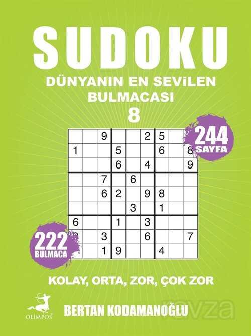 Sudoku 8 / Kolay Orta Zor Çok Zor - 1