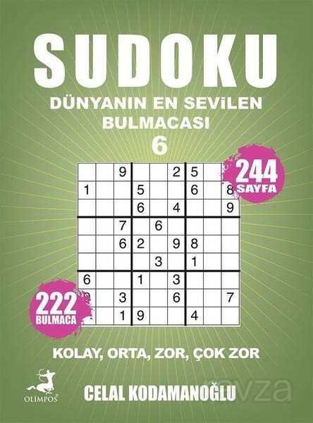 Sudoku Kolay Orta Zor Çok Zor 6 - 1