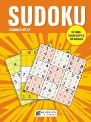 Sudoku Turuncu Kitap - Üç Farklı Zorluk Seviyesi 159 Bulmaca - Akılçelen Kitaplar