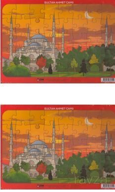 Sultan Ahmet Camii -Ahşap Puzzle - 1