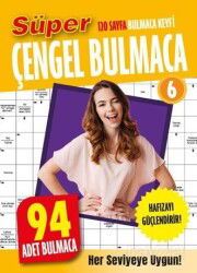 Süper Çengel Bulmaca 6 - Dokuz Yayınları (Konya)