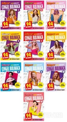 Süper Çengel Bulmaca Set (10 Kitap Takım) - 1