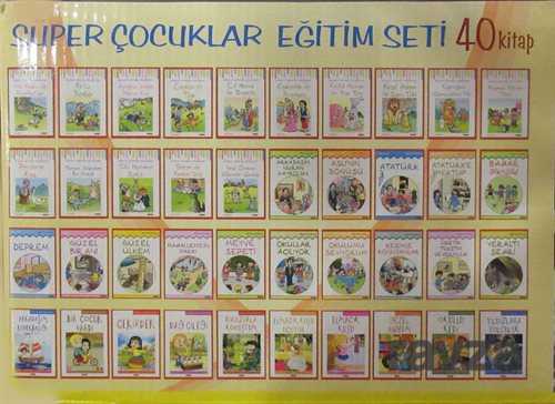 Süper Çocuklar Eğitim Seti (40 Kitap) - Özyürek Yayınevi