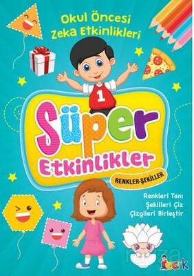 Süper Etkinlikler Renkler Şekiller - 1