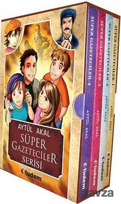 Süper Gazeteciler Serisi Seti (4 Kitap) - 1