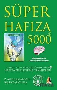 Süper Hafıza 5000 Beyninizi Renklendirin Yeşil Kitap - 1