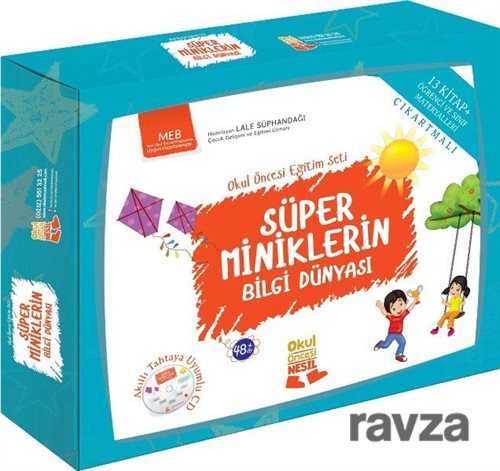 Süper Miniklerin Bilgi Dünyası (13 Kitap + Öğrenci ve Sınıf Materyalleri) - Nesil Çocuk Yayınları