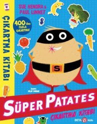 Süper Patates Çıkartma Kitabı - Beta Kids