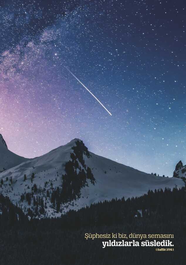 Şüphesiz ki Biz, Dünya Semasını Yıldızlarla Süsledik (SAFFAT 37/6) Not Defterim - Siyer Yayınları