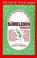 Peygamberimizin Dilinden Surelerin Fazileti Esrar ve Havassı (Kod: B27) - Tavaslı Yayınları