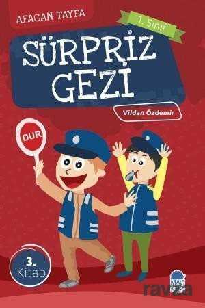 Sürpriz Gezi / Afacan Tayfa 1. Sınıf Okuma Kitabı - Mavi Kirpi