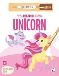 Suyla Rengarenk Boyama / Unicorn (Sihirli Fırçasıyla) - İndigo Çocuk