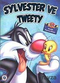 Sylvester ve Tweety Örnekli Boyama Kitabı - 1