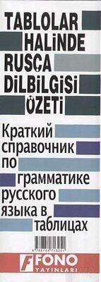 Tablolar Halinde Rusça Dilbilgisi Özeti - 1