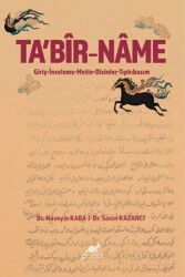 Ta'bîr-Name - Paradigma Akademi Yayınları