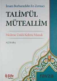 Talim’ül Müteallim - Şifa Yayınevi