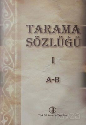 Tarama Sözlüğü (8 Cilt Takım) - 1