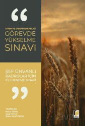Tarım ve Orman Bakanlığı Görevde Yükselme Sınavı - Şef Ünvanlı Kadrolar İçin 6'lı Deneme Sınavı - Adalet Yayınevi