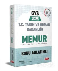 Tarım ve Orman Bakanlığı Memur Gys Konu Anlatımlı - Data Yayınları