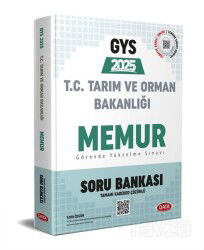 Tarım ve Orman Bakanlığı Memur GYS Soru Bankası - Karekod Çözümlü - Data Yayınları