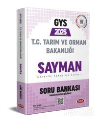 Tarım ve Orman Bakanlığı Sayman GYS Soru Bankası - Karekod Çözümlü - Data Yayınları