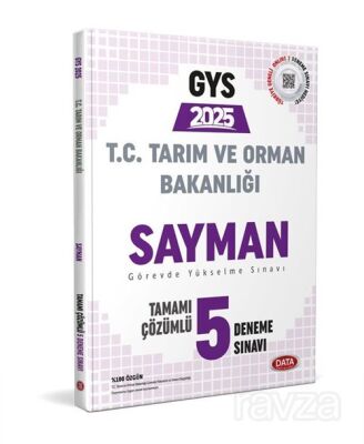 Tarım ve Orman Bakanlığı Sayman GYS Tamamı Çözümlü 5 Deneme Sınavı - 1