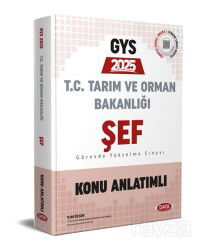 Tarım ve Orman Bakanlığı Şef GYS Konu Anlatımlı - Data Yayınları
