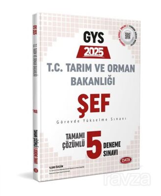 Tarım ve Orman Bakanlığı Şef GYS Tamamı Çözümlü 5 Deneme Sınavı - 1