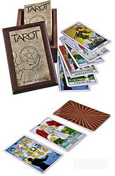Tarot 78 Kart ve Kitap (Ahşap Kutulu) - Delta Kültür Yayınevi