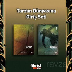 Tarzan Dünyasına Giriş Seti (Sticker Hediyeli) (2 Kitap) - Fihrist Kitap