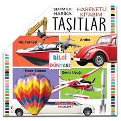 Taşıtlar / Benim İlk Hareketli Kitabım - Yumurcak Yayınları