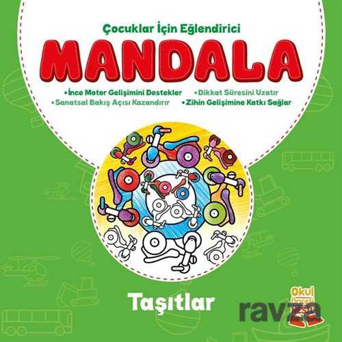 Taşıtlar - Çocuklar İçin Eğlendirici Mandala - 1