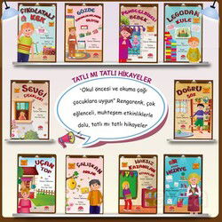Tatlı Mı Tatlı Hikayeler (Set 10 Kitap) - Aktaş Yayıncılık