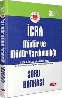 T.C. Adalet Bakanlığı İcra Müdür ve İcra Müdür Yardımcılığı Soru Bankası - 1