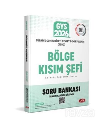 TCDD GYS Bölge Kısım Şefi Tamamı Karekod Çözümlü Soru Bankası - Data Yayınları