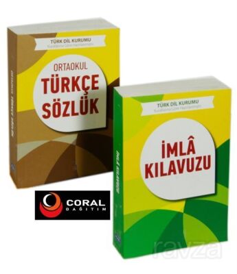 T.D.K. Uyumlu Ortaokul Türkçe Sözlük ve İmla Klavuzu (2 Kitap Set) - 1