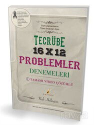 Tecrübe 16x12 Video Çözümlü Problemler Denemeleri - Pelikan Tıp Teknik Yayınları